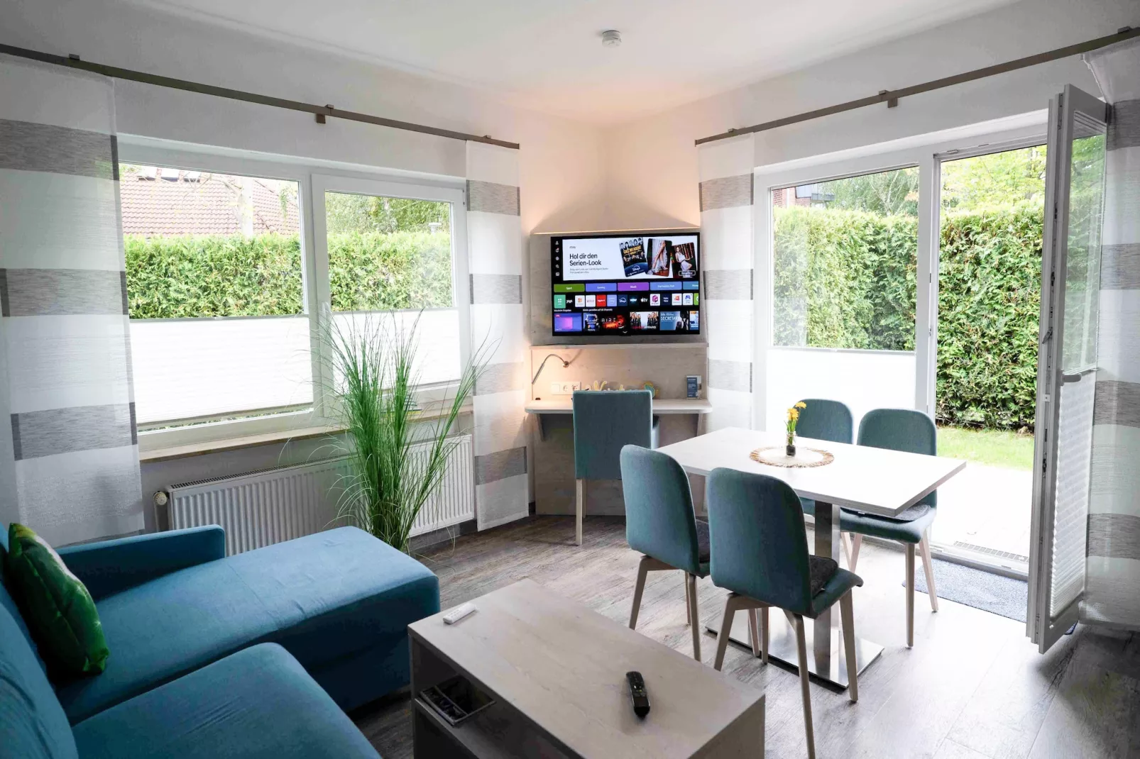 Haus Strandkorb 1-Wohnzimmer