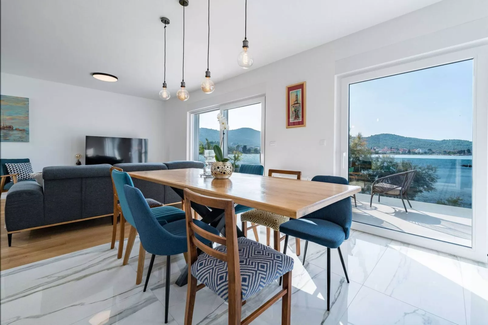 Sea view Villa Tala-Dining room