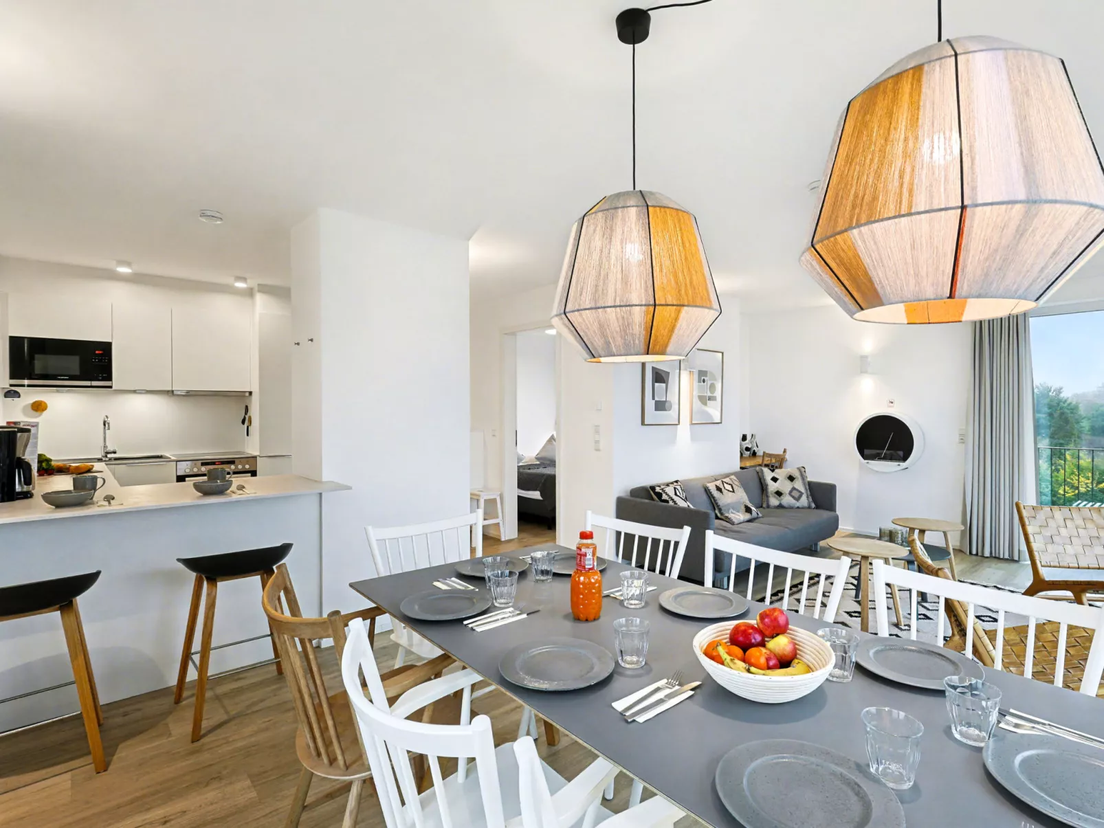 Penthouse Seeblick-Drinnen