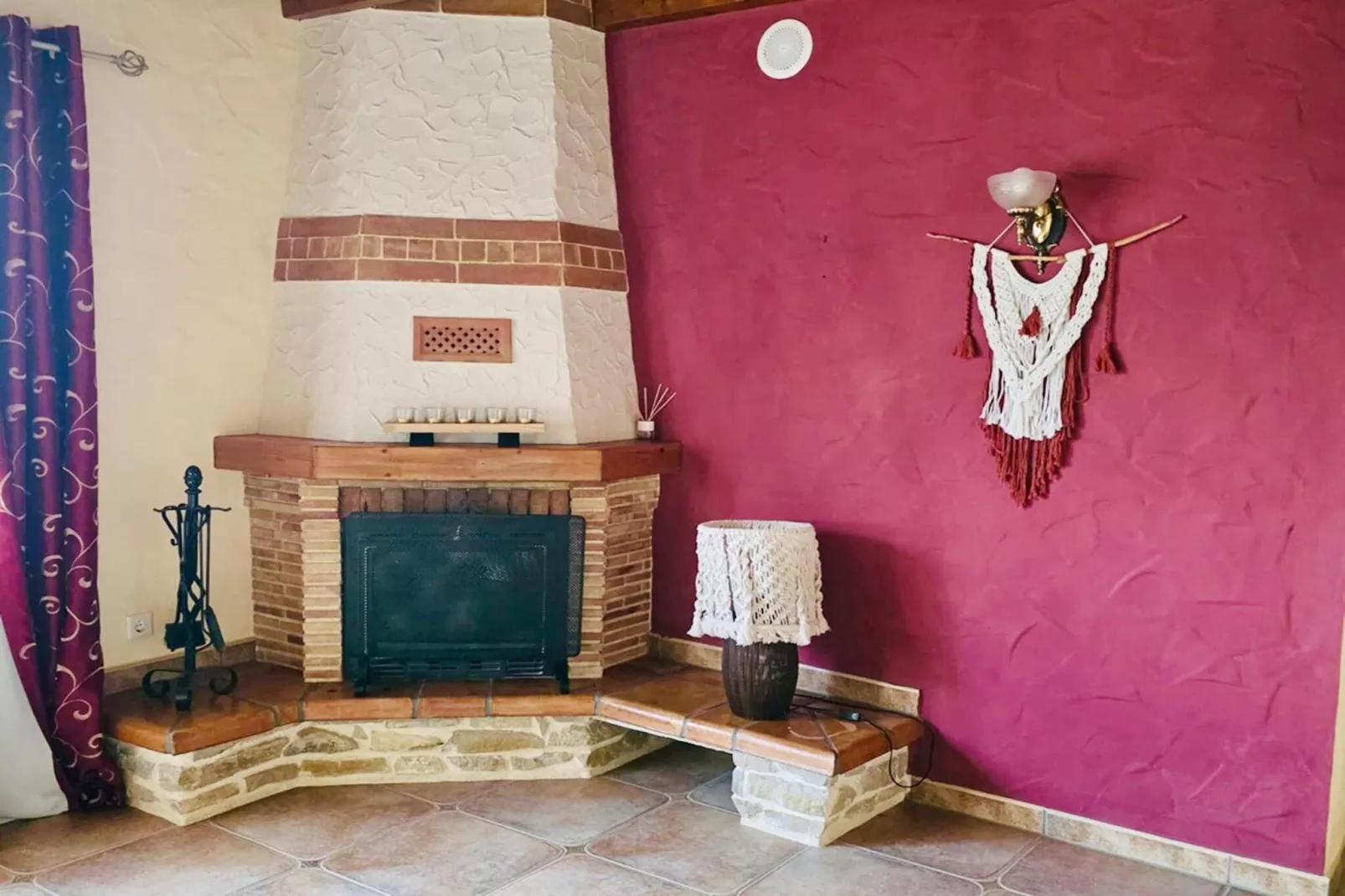 Cozy vacation house-Salon