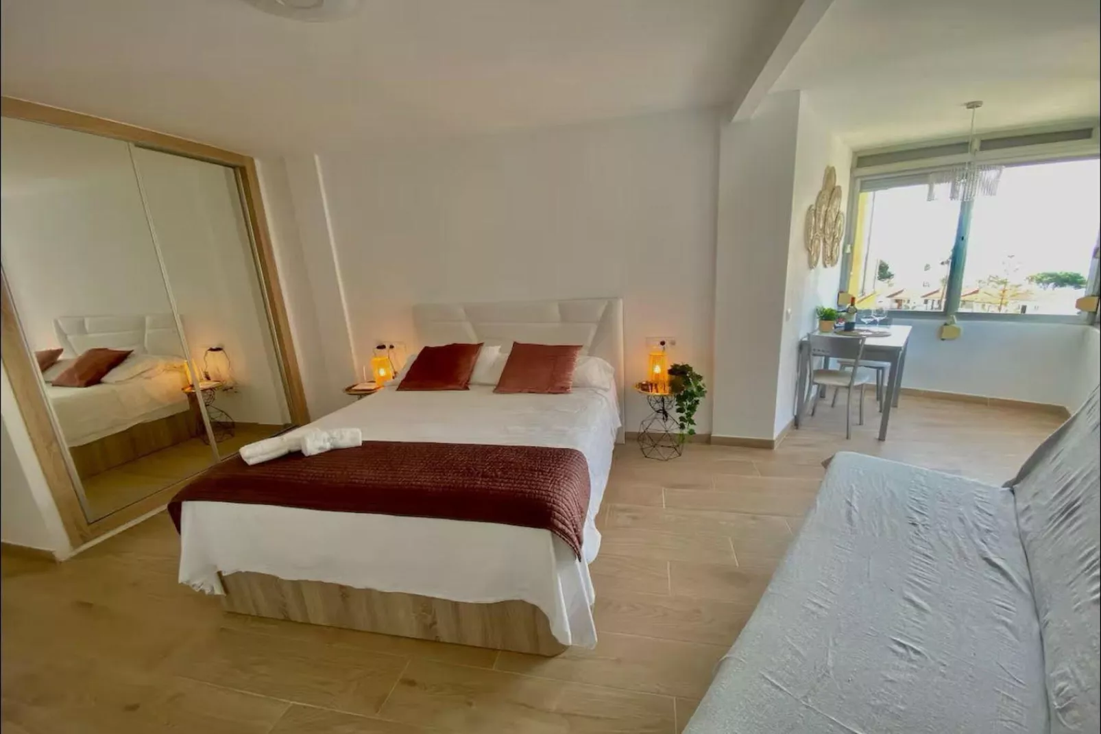 CT 397 - Faro's Beach Studio - Mijas Costa-Bedroom
