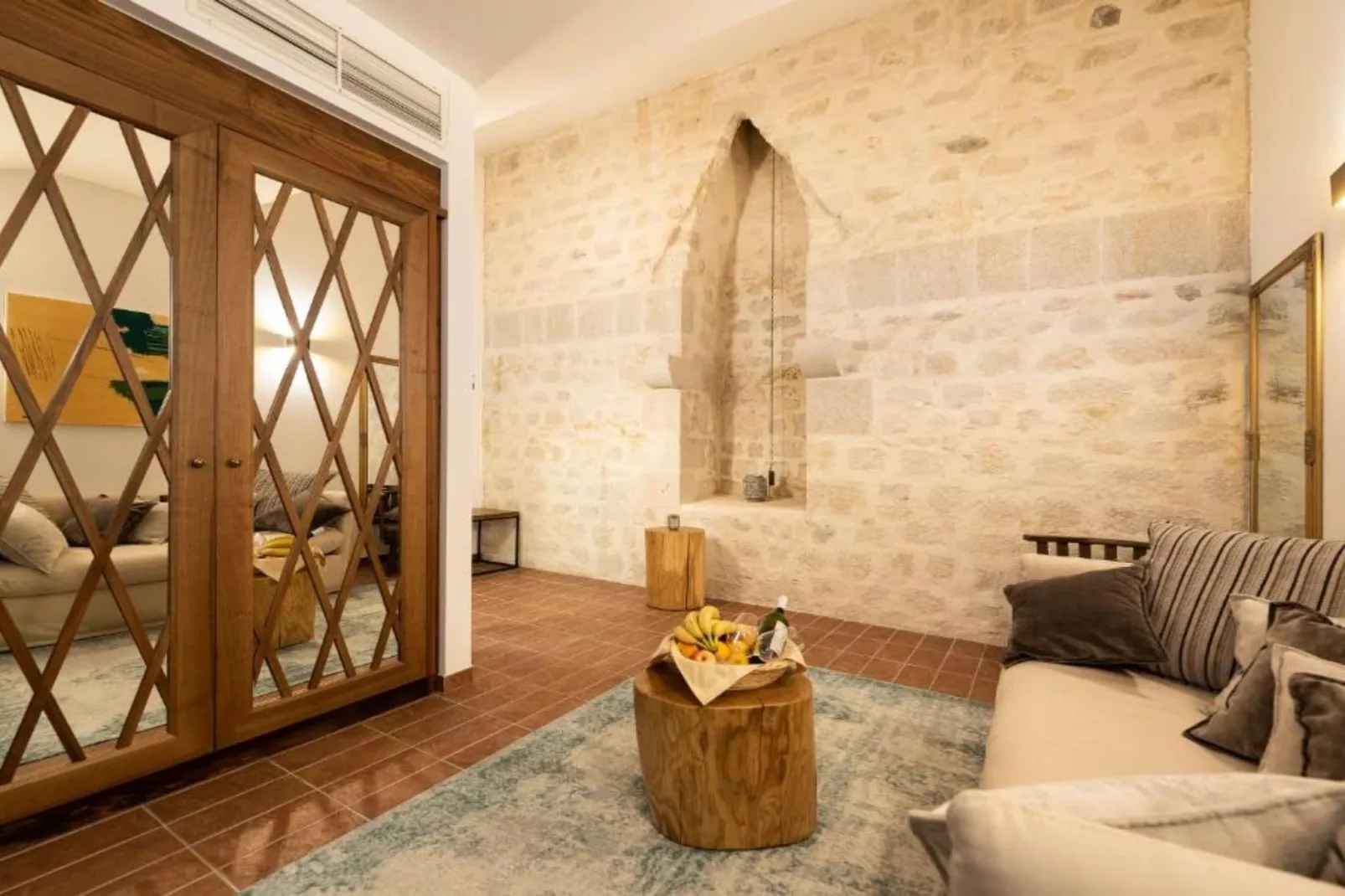 Heritage Hotel Maškovića Han Double Room-Schlafzimmer