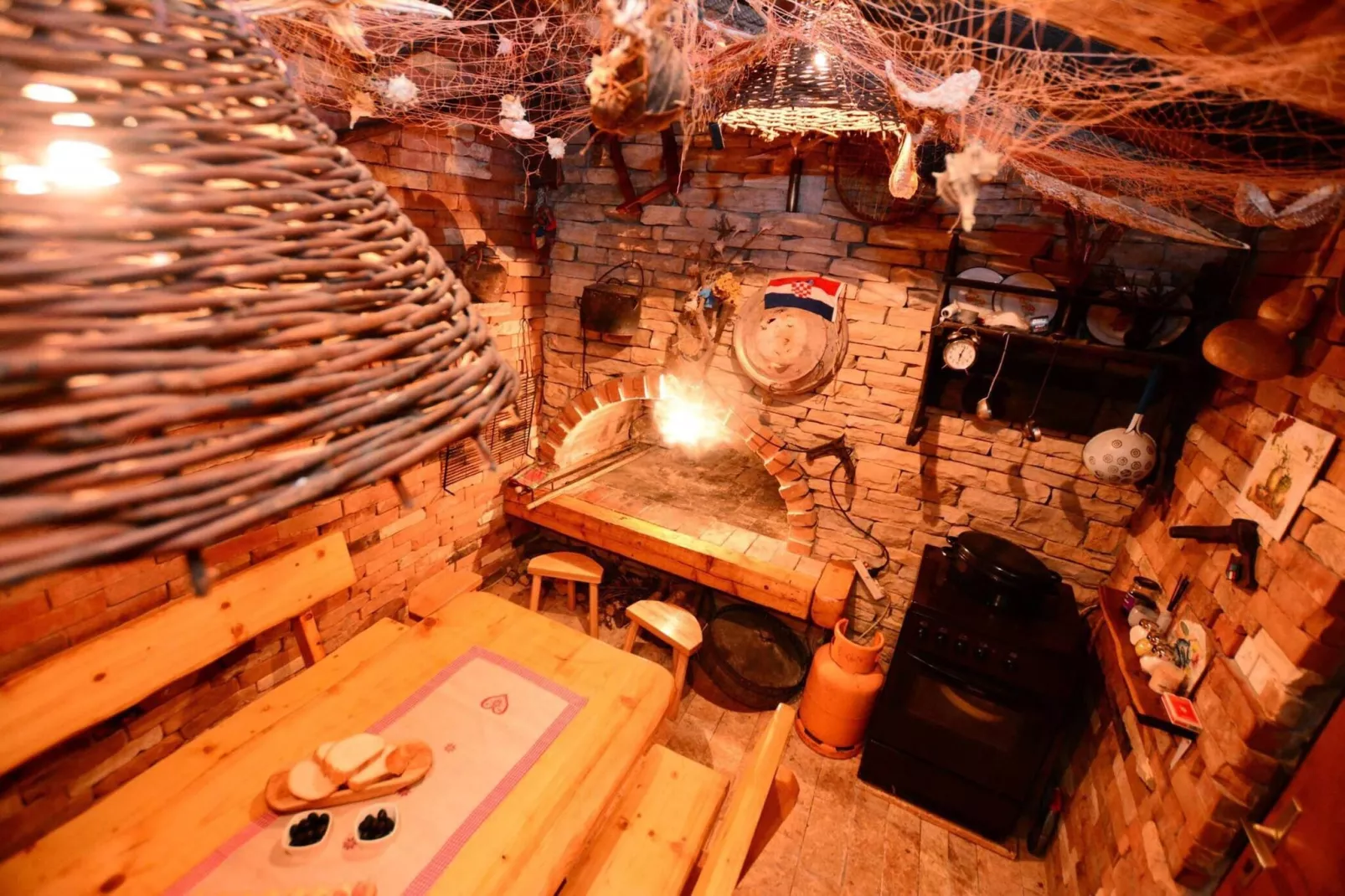 Sea view Villa Possedaria-Dining room