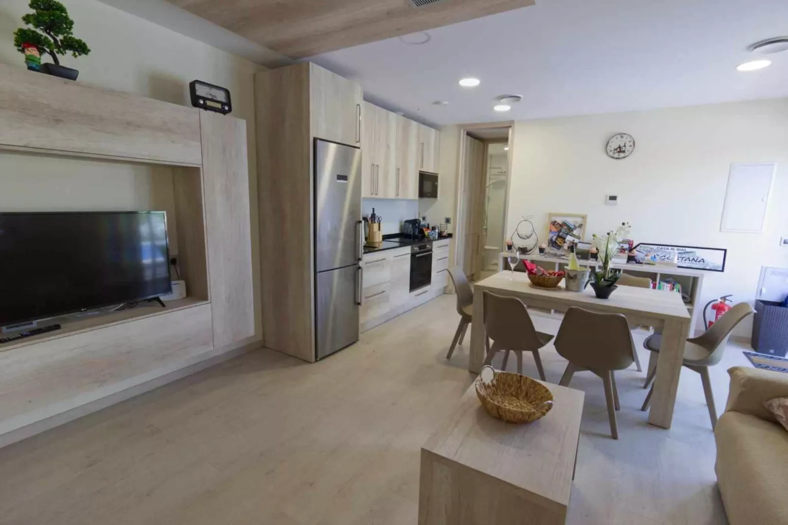 Casa rural La Costana de Barbadillo ONLY ADULTS-Wohnzimmer