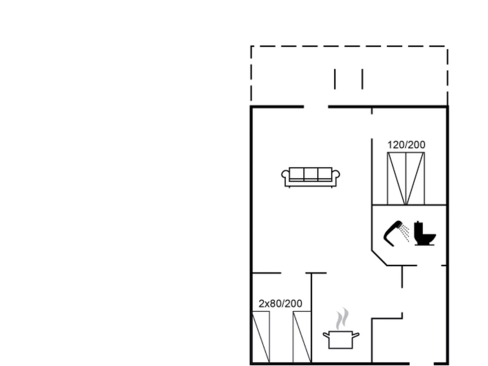 "Ama" - 350m from the sea-Inside