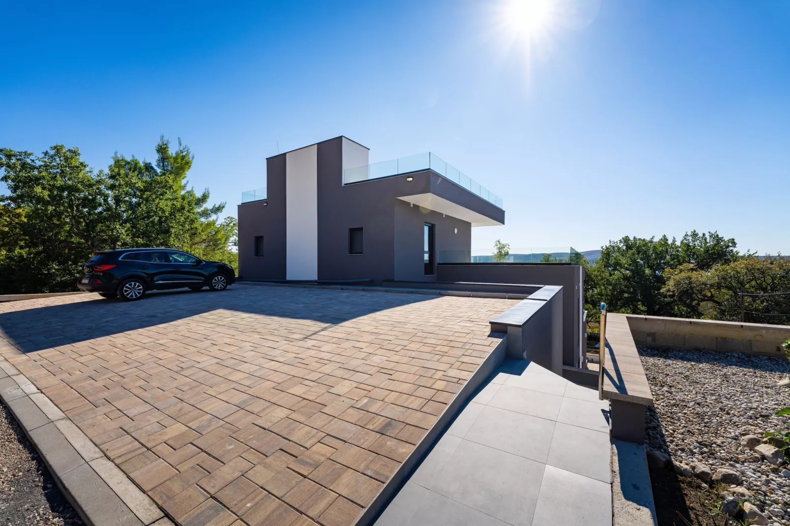 Sea view Villa Senti-Extérieur été