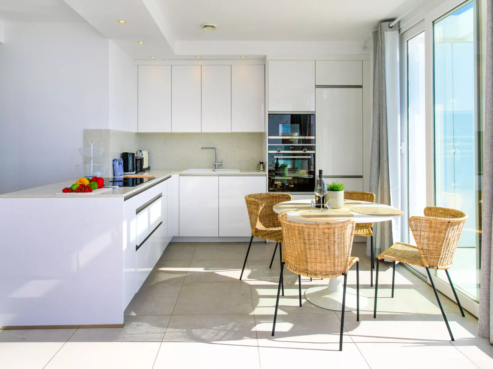 Ocean view sauna & Spa-Drinnen