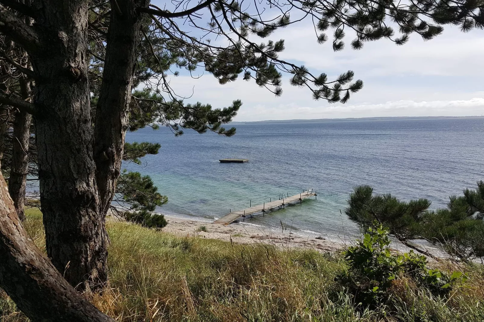 8 person holiday home in Knebel-Water view