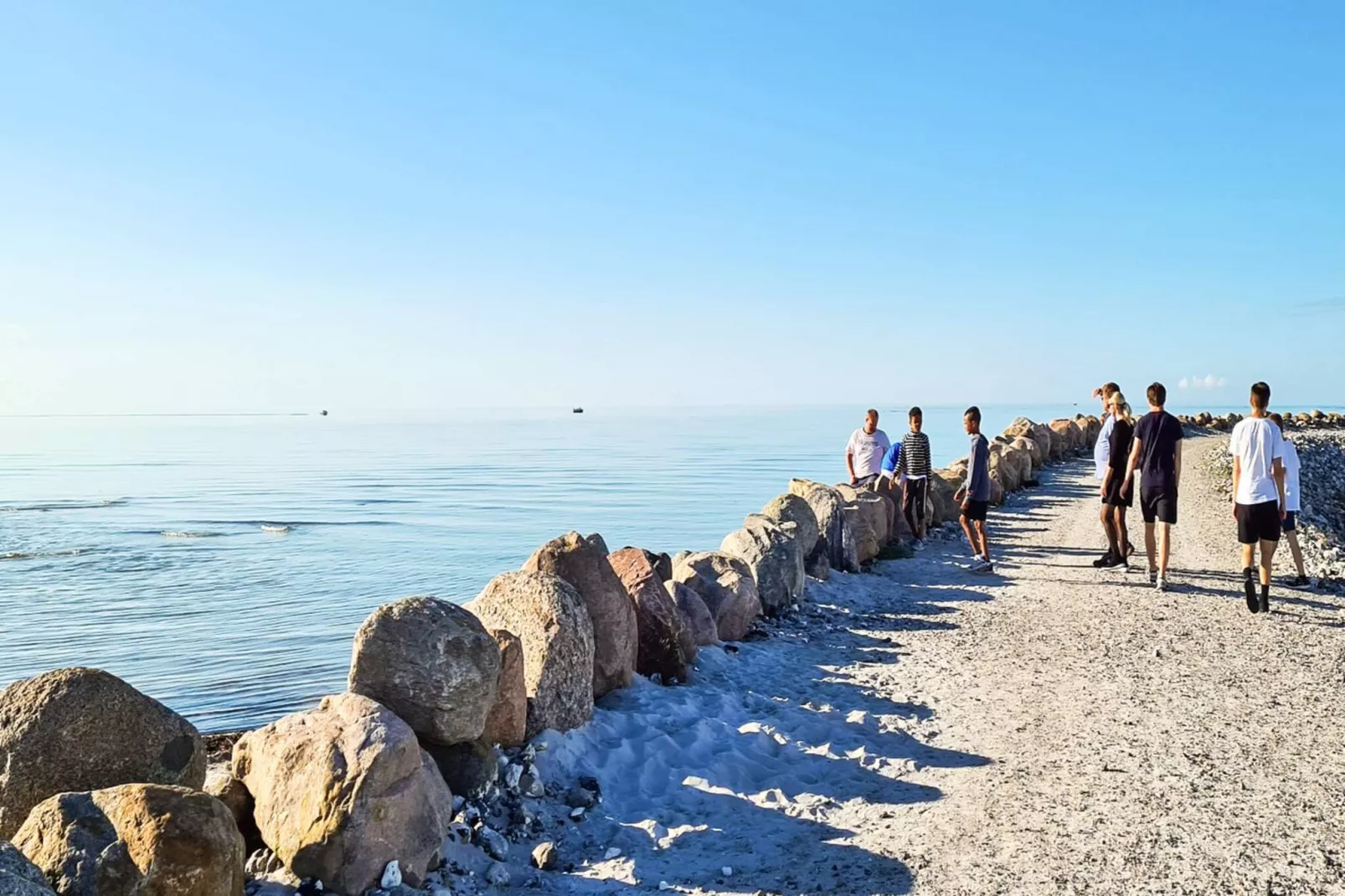 Maison de vacances pour 6 a Glesborg-Vue sur l'eau