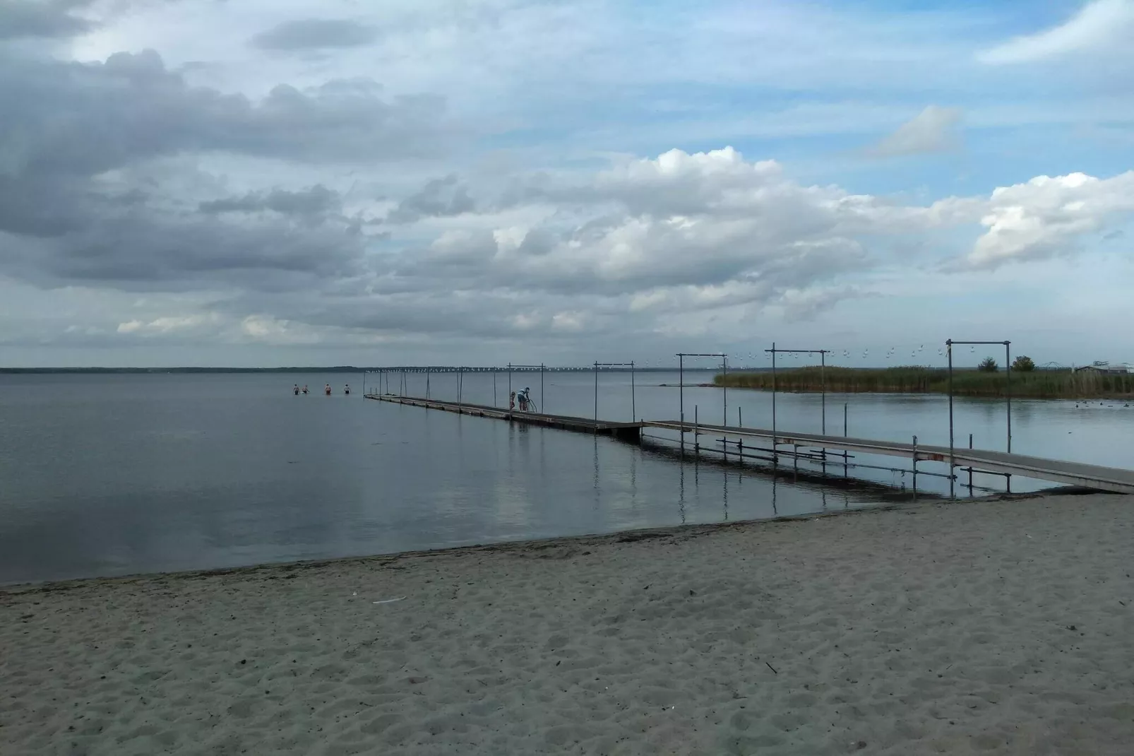 7 person holiday home in SÖLVESBORG-By Traum-Water view