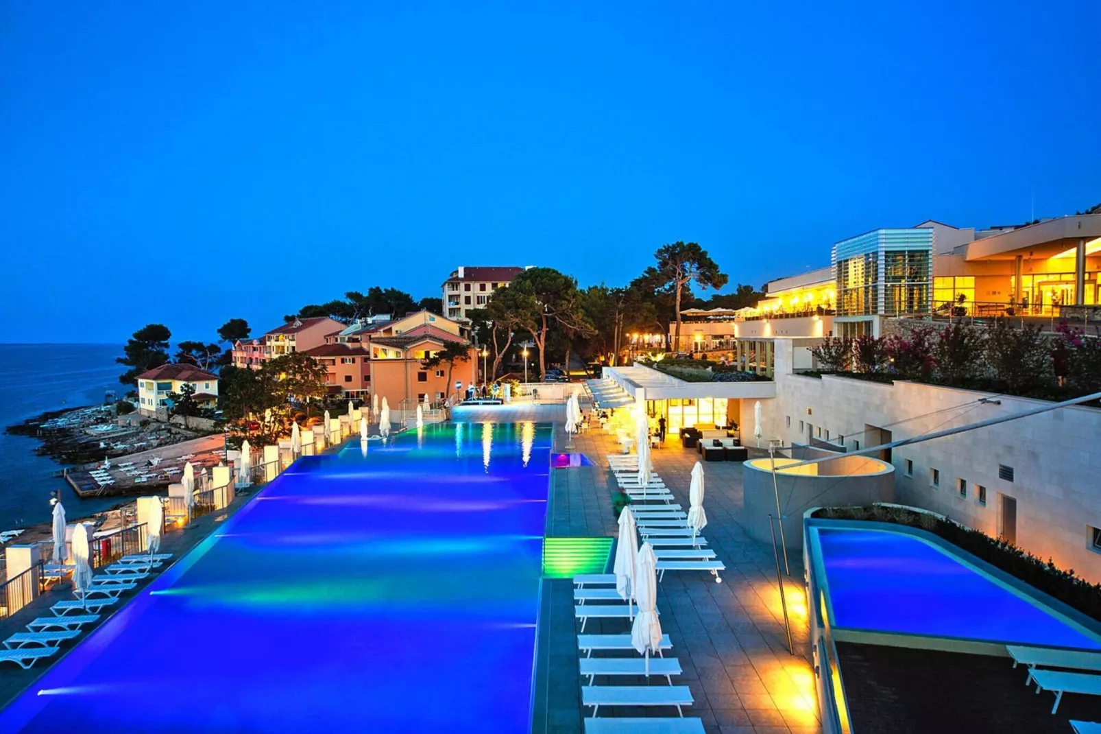 Apartments Punta, Veli Losinj-A4 (4+2), ca. 70 qm, für 6 Pers.-Swimming pool