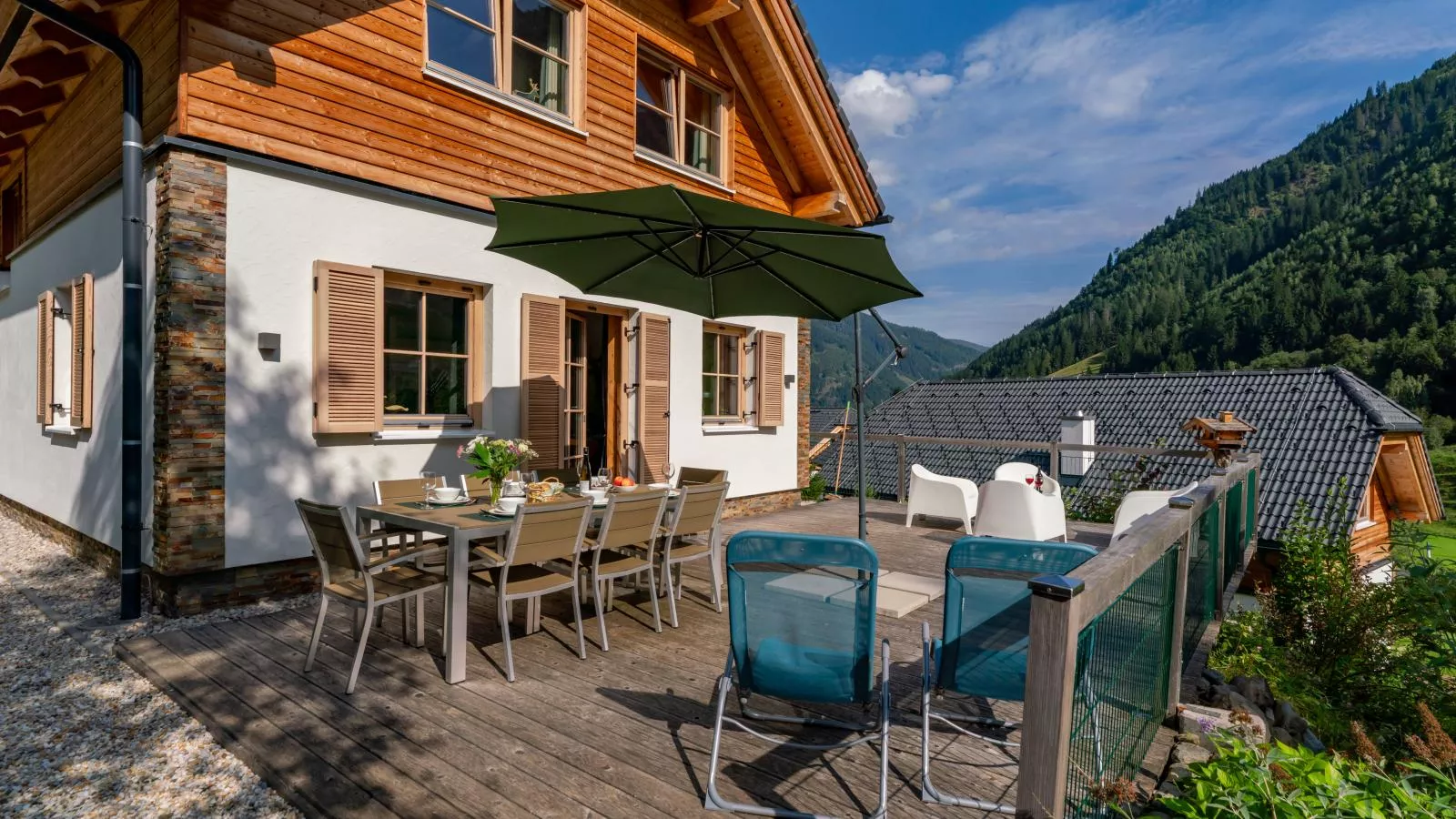 Chalet Karibu-Terrasse/Balkon