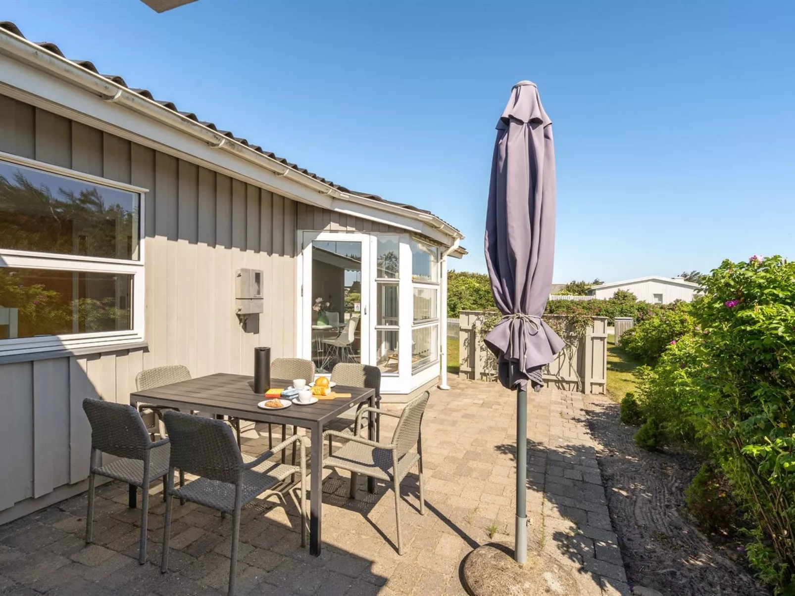 "Majgull" - 150m from the sea-Dehors