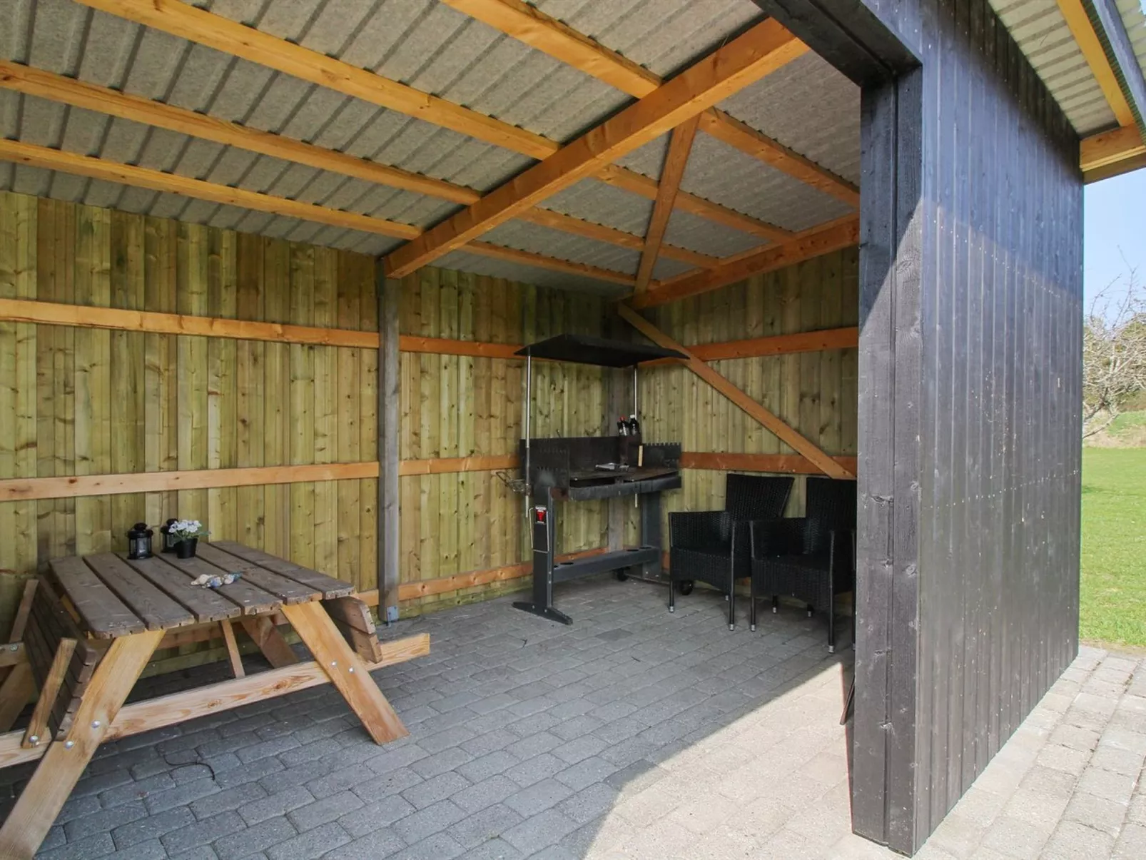 "Ethel" - 1.5km to the fjord-Draußen