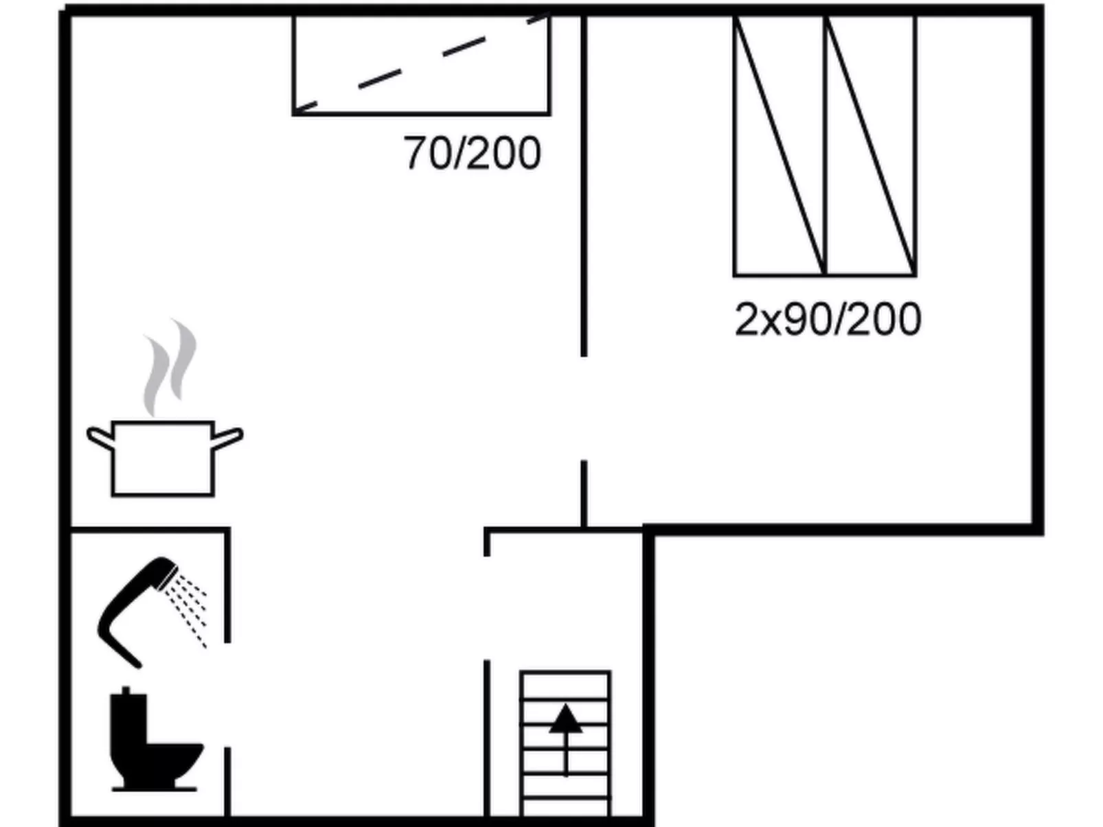 "Siggut" - 250m from the sea-Dedans