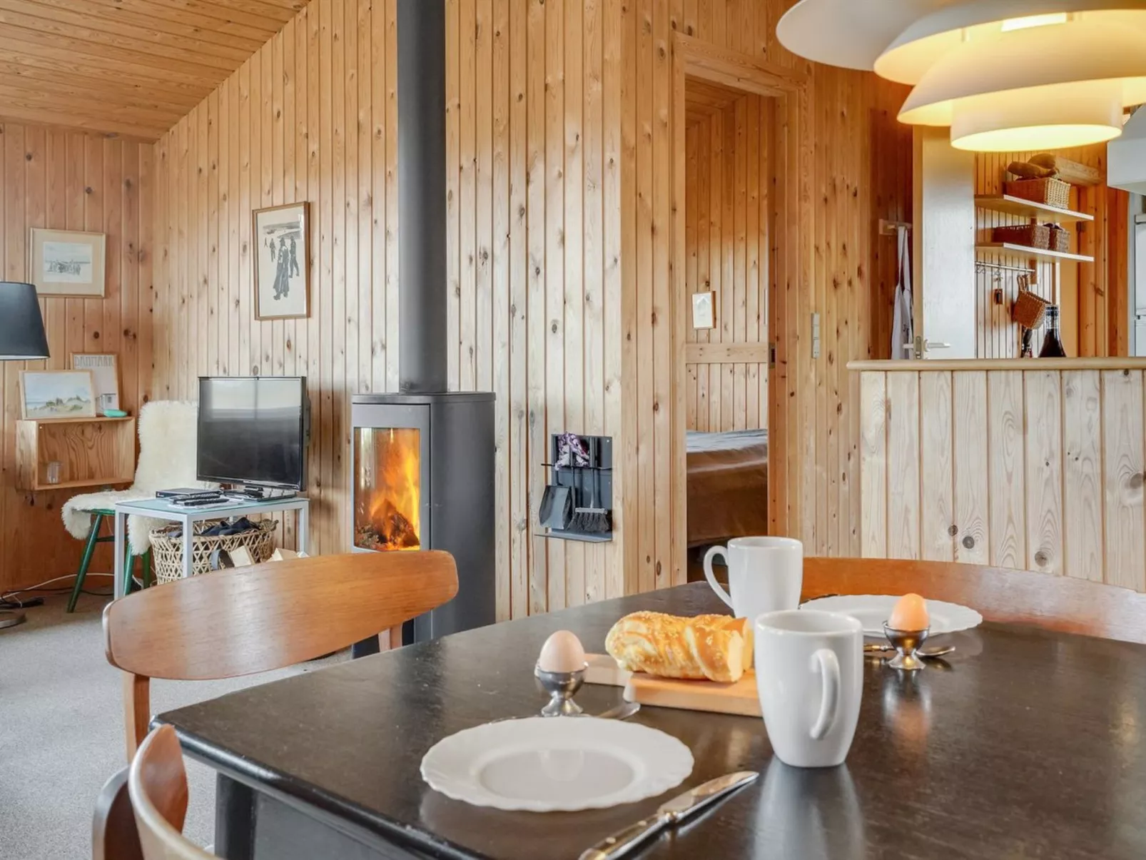 "Svea" - 400m from the sea-Inside