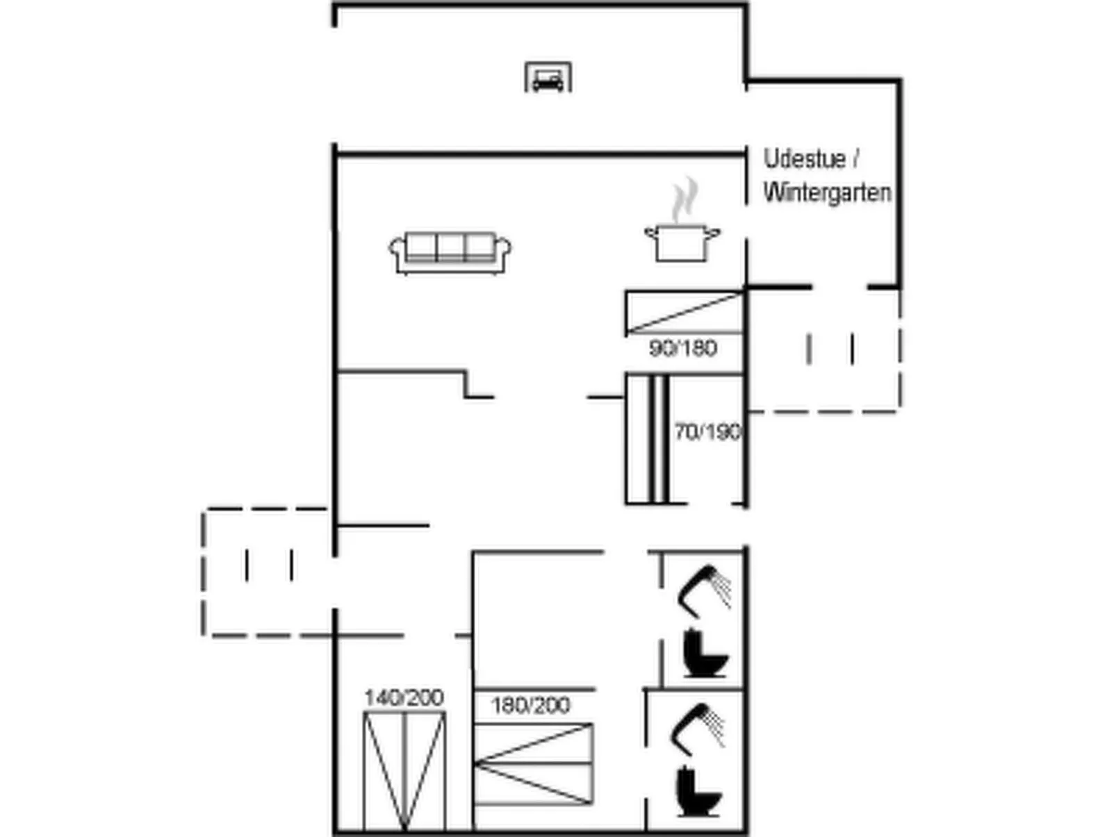 "Marillia" - 2km from the sea-Inside
