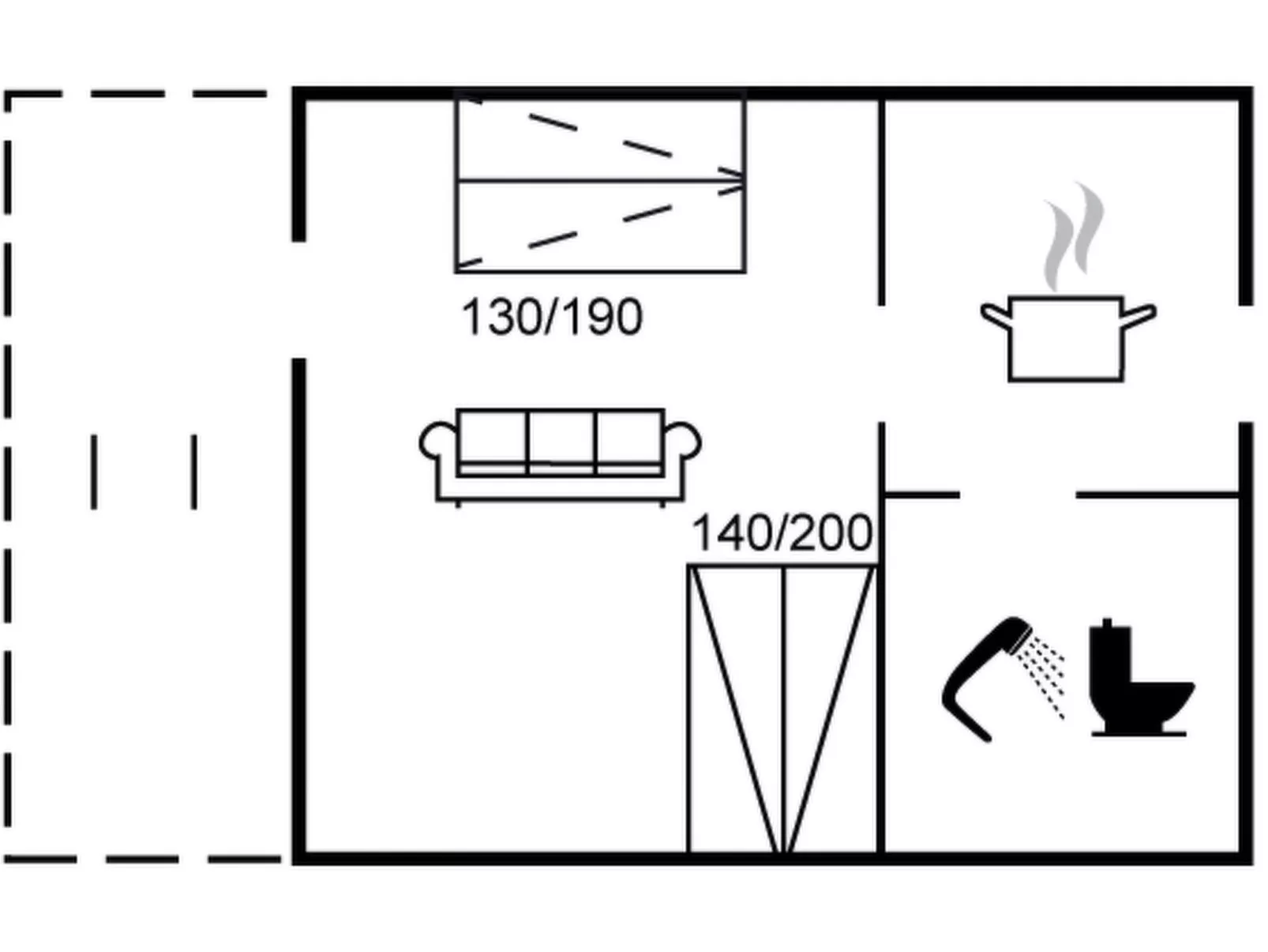 "Ormar" - 300m from the sea-Inside