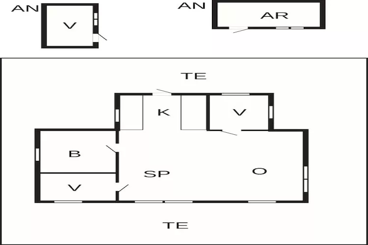 4 etoiles maison de vacances a Løgstør-By Traum-Plan