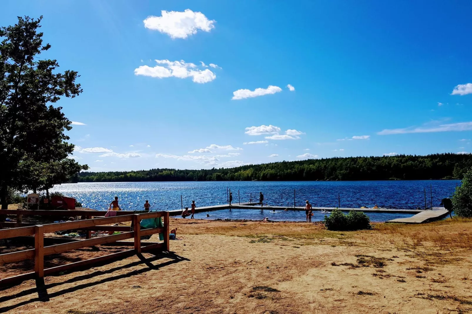 4 person holiday home in Holmsjö-By Traum-Water view