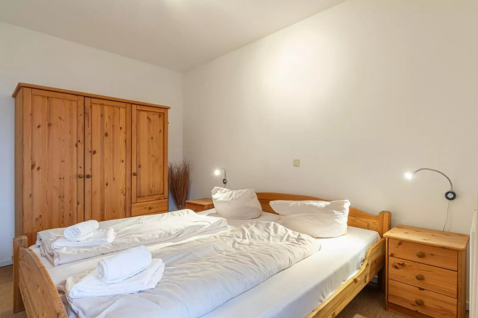 Kapitänshaus Gartendeck 64 qm Nr 432-Schlafzimmer