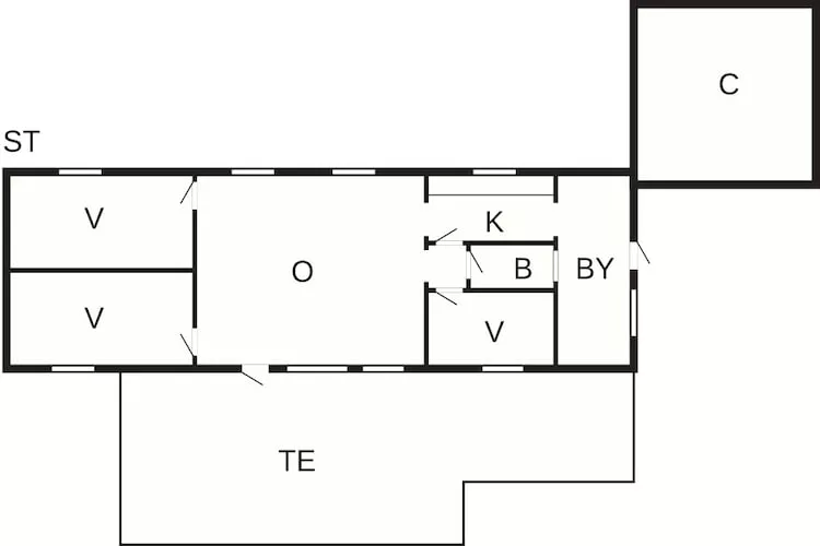 8 person holiday home in Holbæk-Floor plan