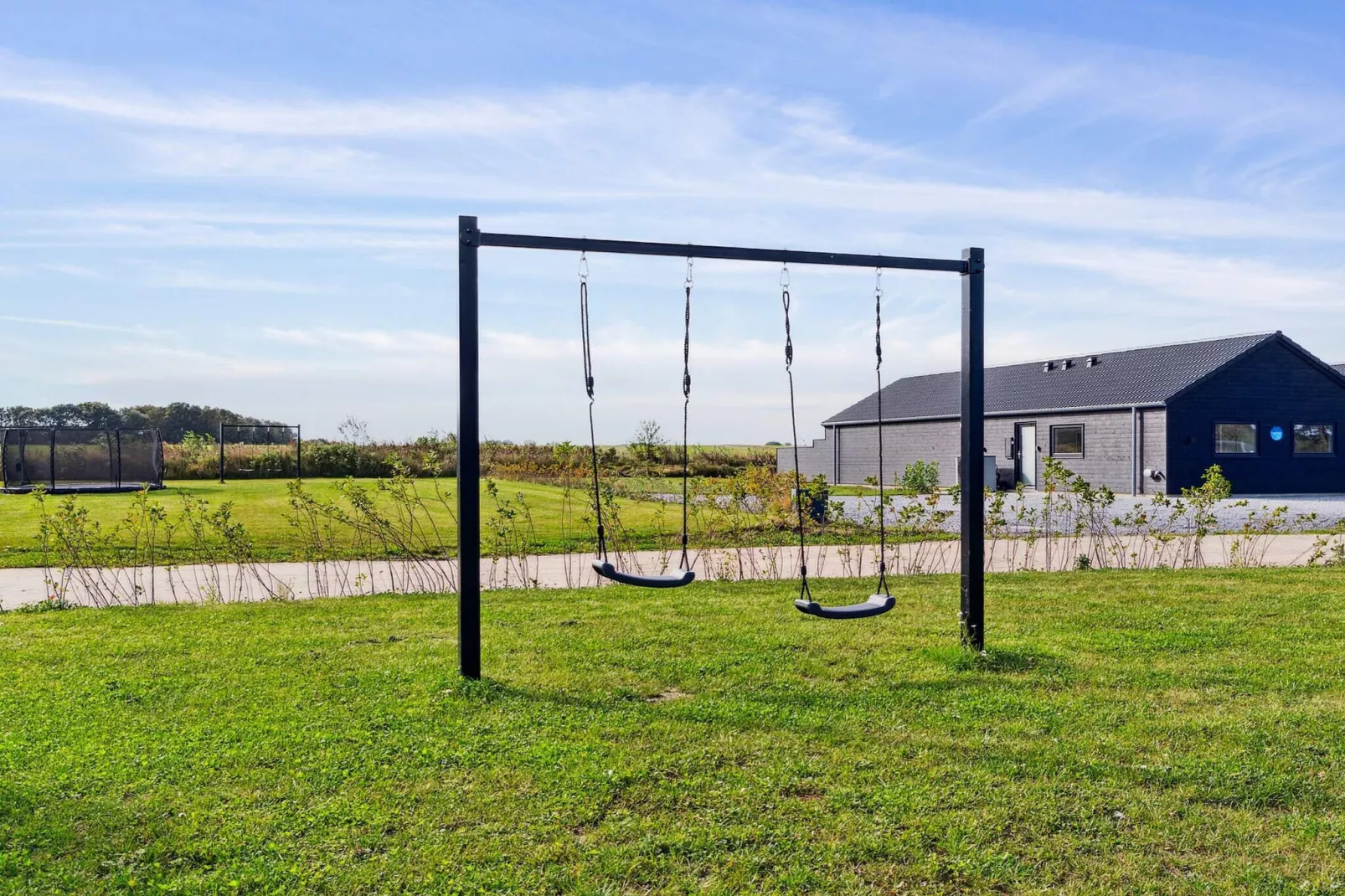 5 Sterne Ferienhaus in Otterup-Im Freien