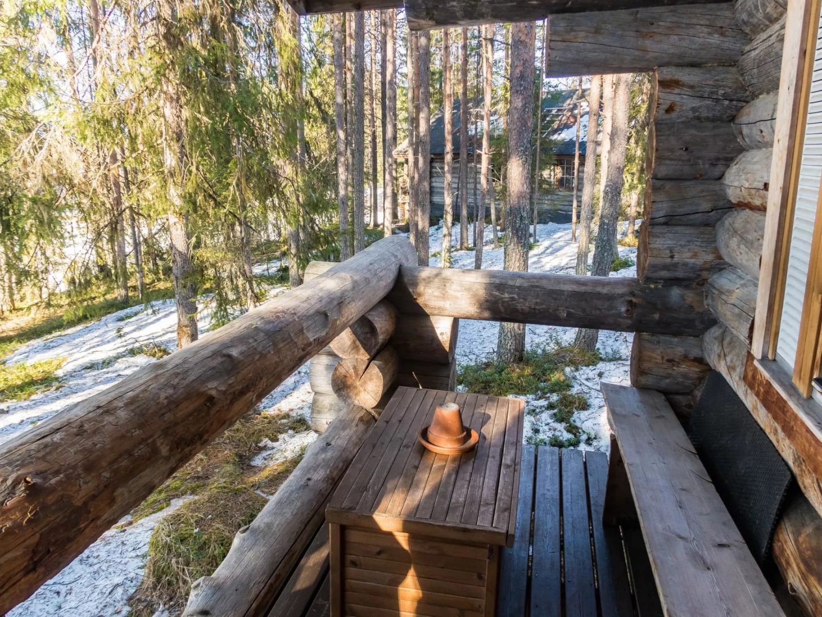 Retkietappi honkapirtti-Inside