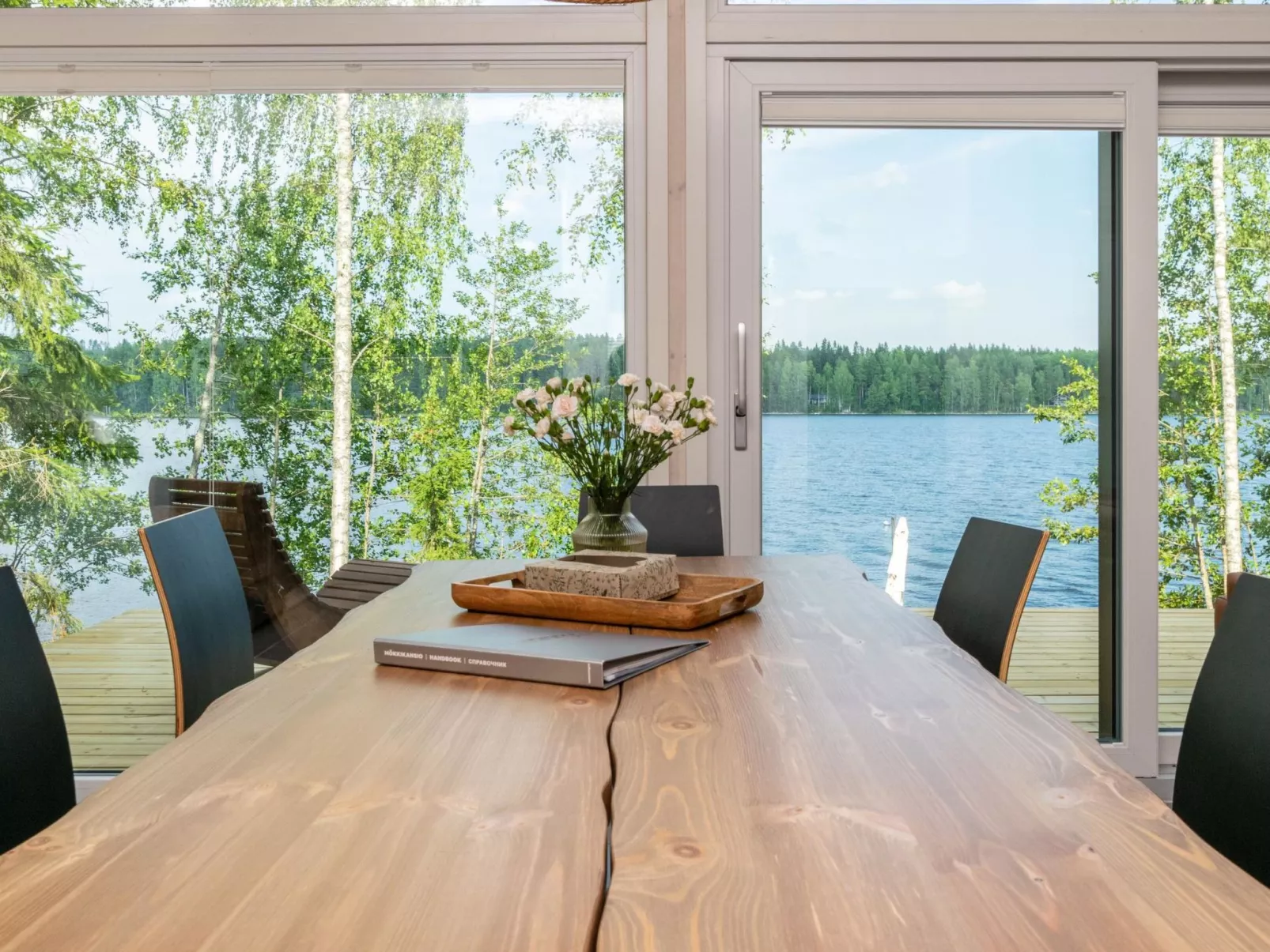 Hot pool cottage kesäranta-Dedans