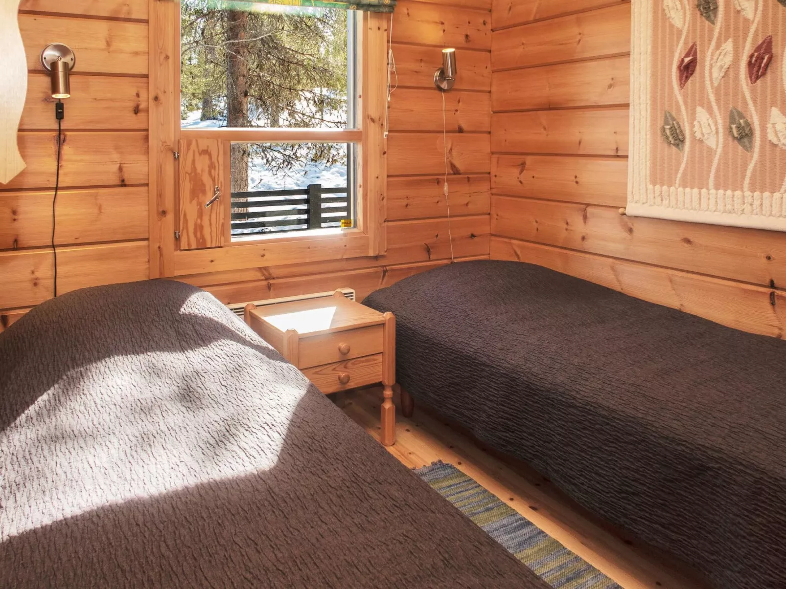 Villa rukaherttua-Dedans