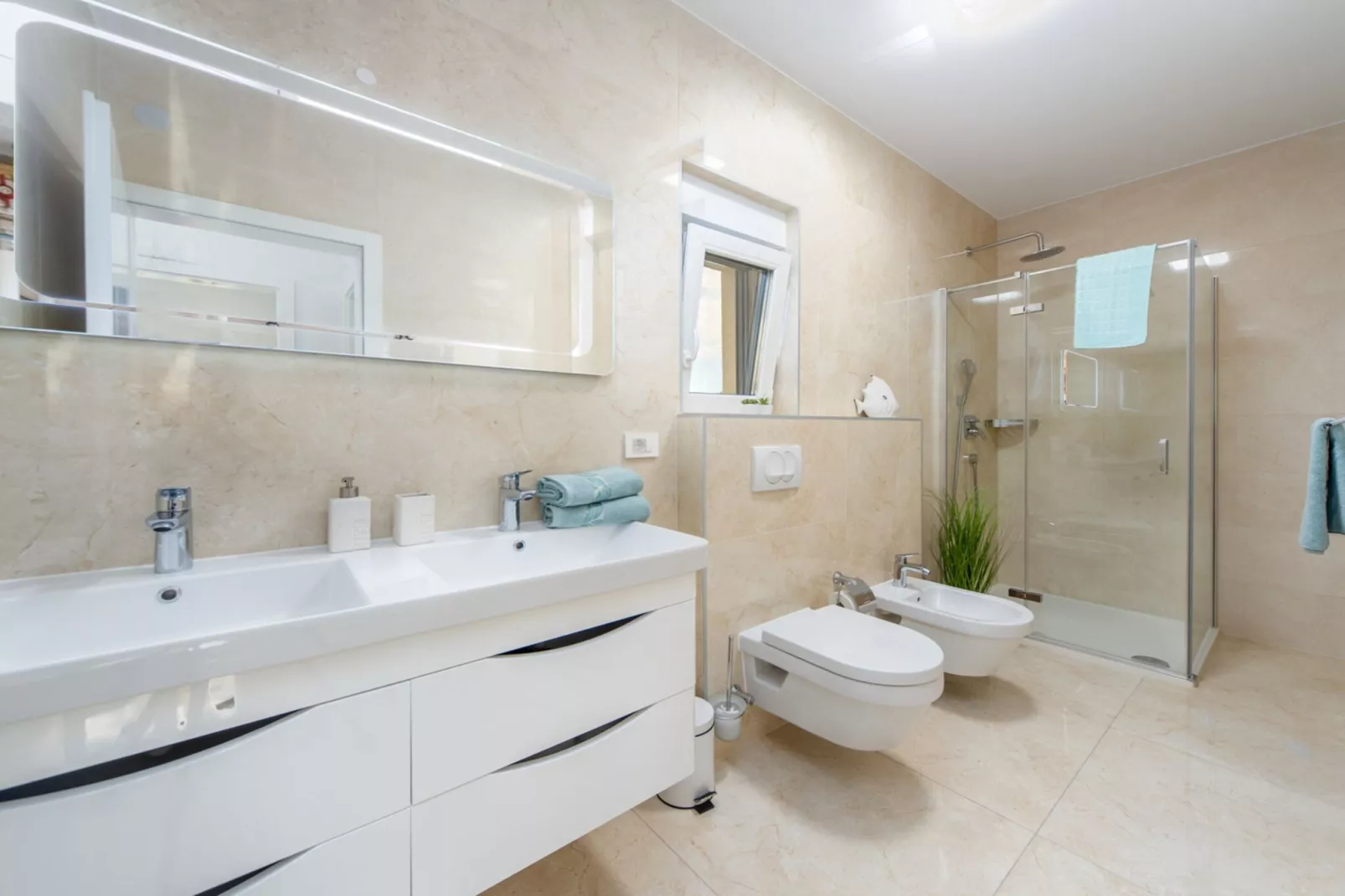 Villa Shaula 1 -  Three Bedroom House with Pool-Badezimmer