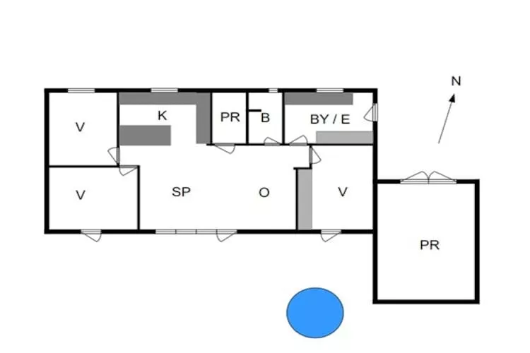 4 star holiday home in Haderslev-Floor plan