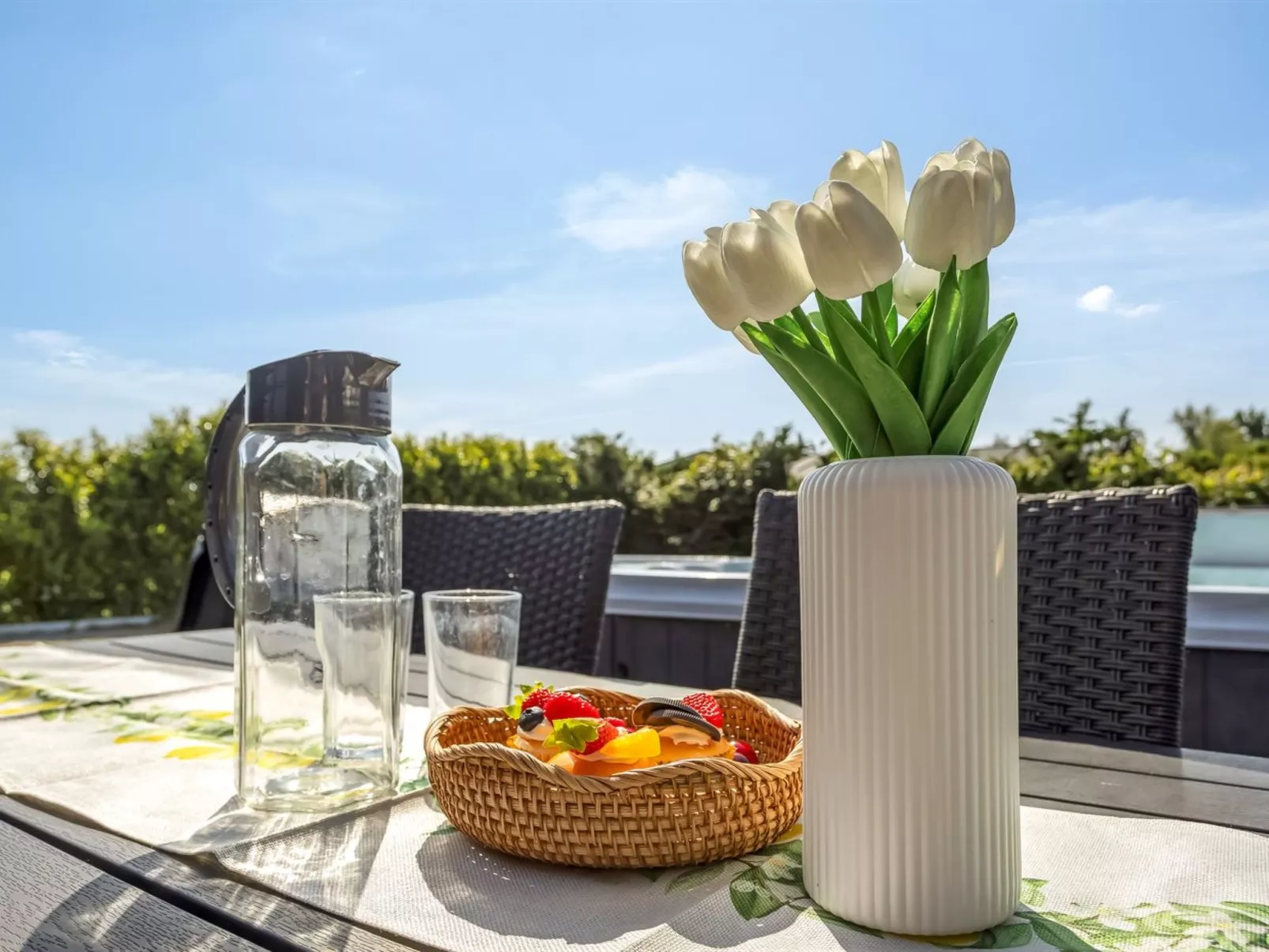 "Bernadine" - 500m from the sea-Dehors