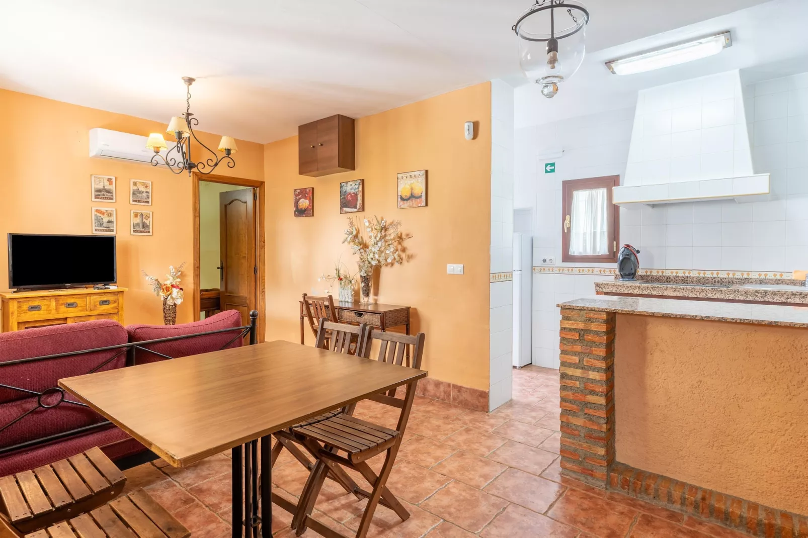 La Posada Rivero Rural-Esszimmer