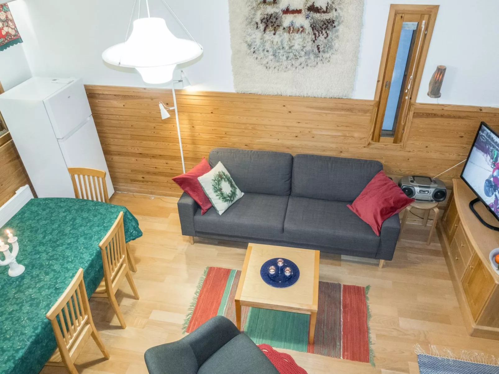 Rokua vaulutupa-Dedans