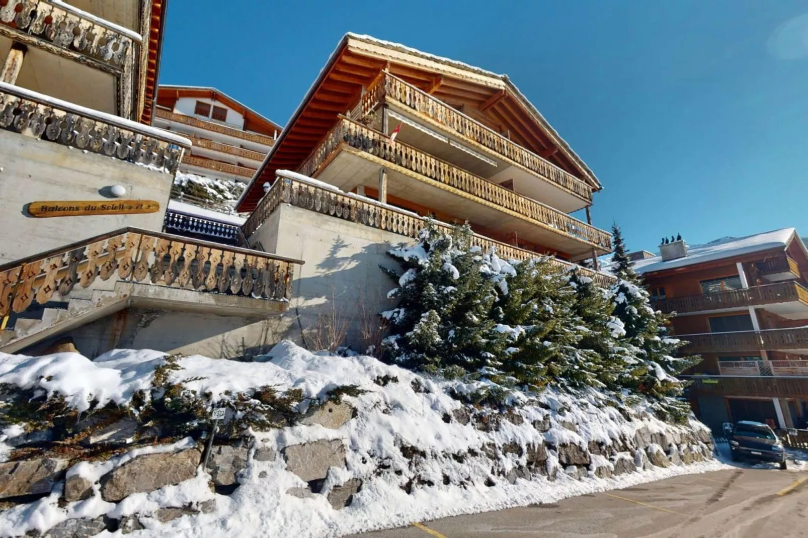 Balcons du Soleil Y2 211 - QUIET apartment 6 pers-Extérieur été