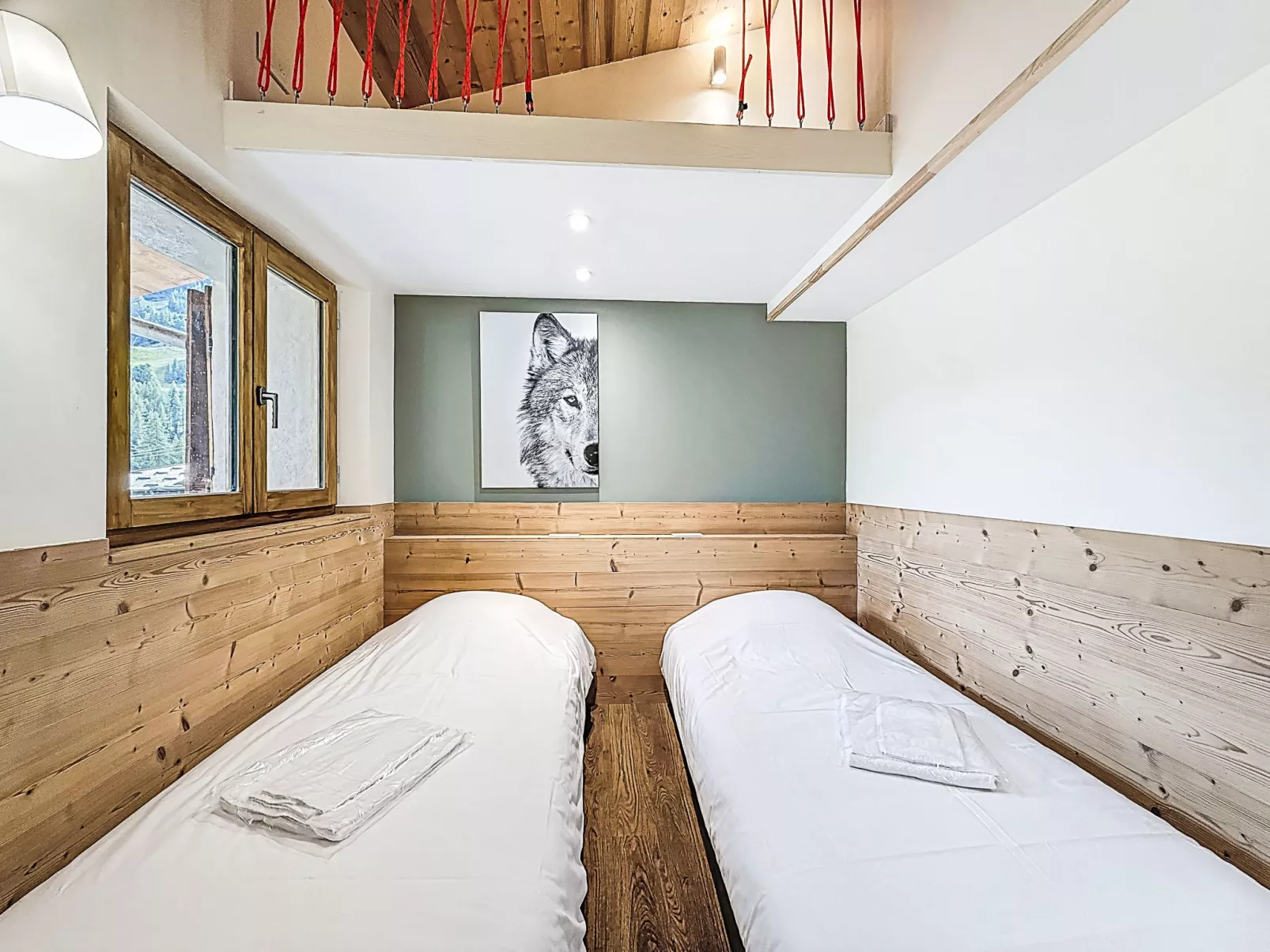 Chalet La Bergerie-Drinnen