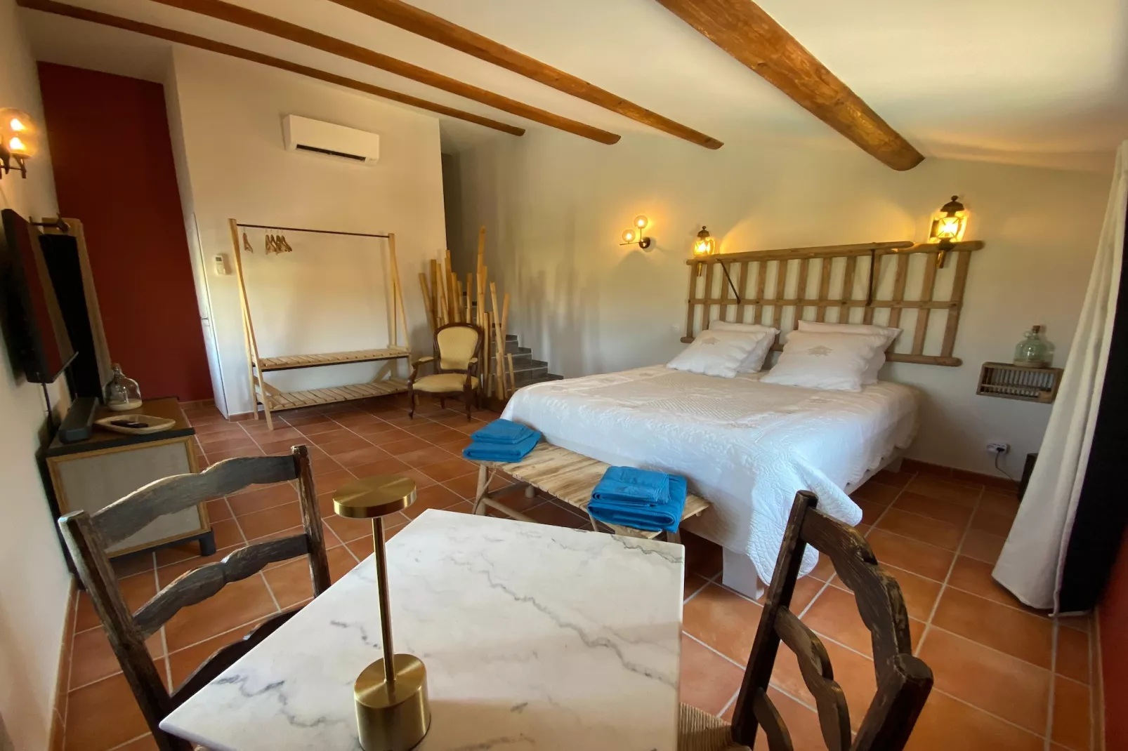 Le Mas d'à côté-Schlafzimmer