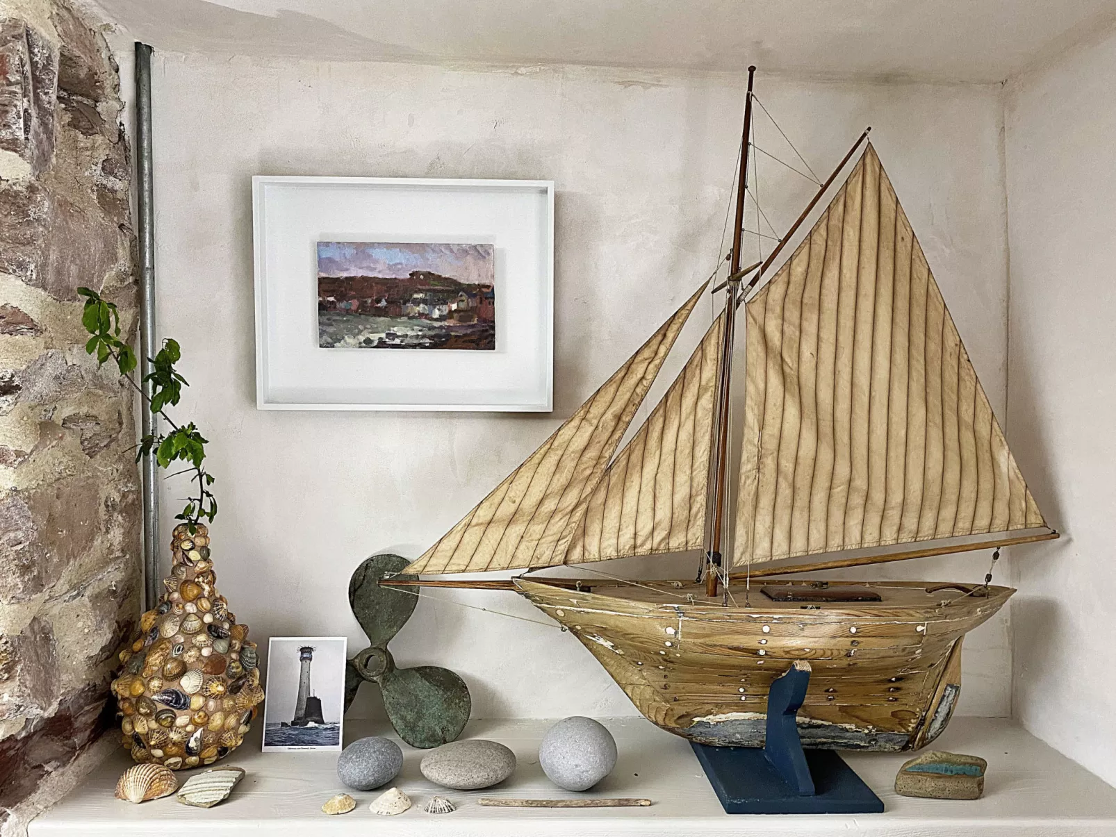 Calm Cottage, Kingsand-Dedans