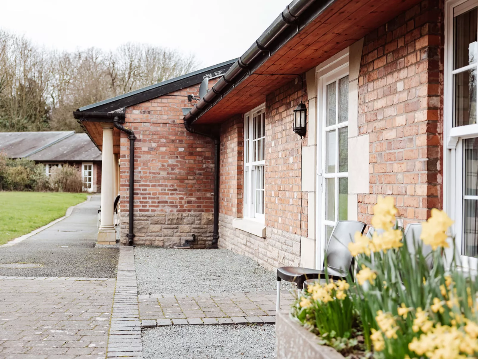 Netley Hall - Peach Tree-Dehors