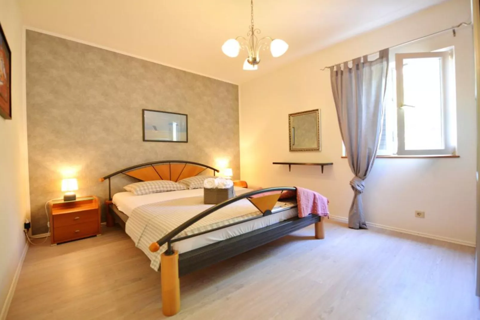 Two-Bedroom Apartment (Kadulja)-Bedroom