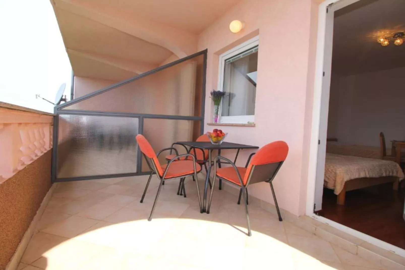 Apartments Butković - Studio Apartmetn (A4)-Terrace balcony