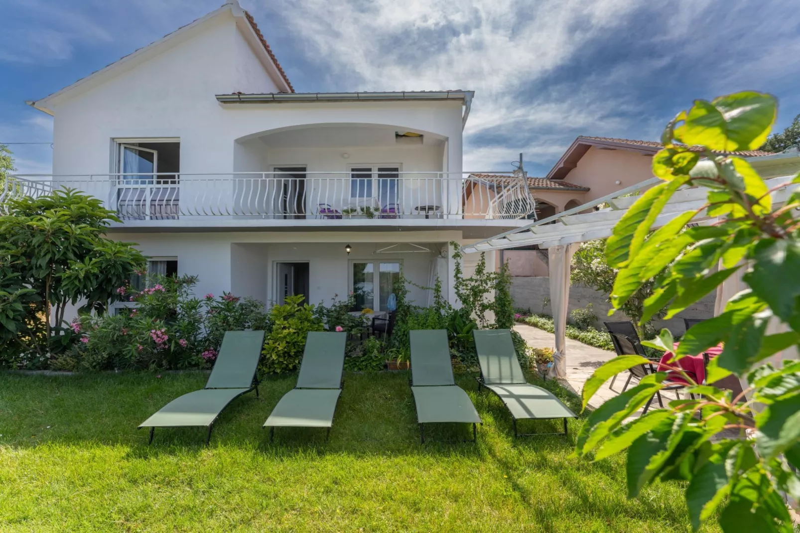Holiday Home Sanda - Four Bedroom Holiday Home with Terrace-Extérieur