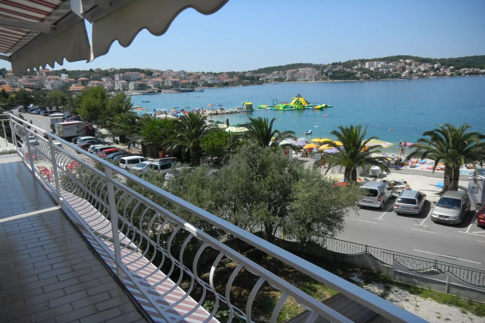 Apartments Jaman Dalmatica Čiovo - Three Bedroom Apartment with Sea View and Terrace-Terrace balcony