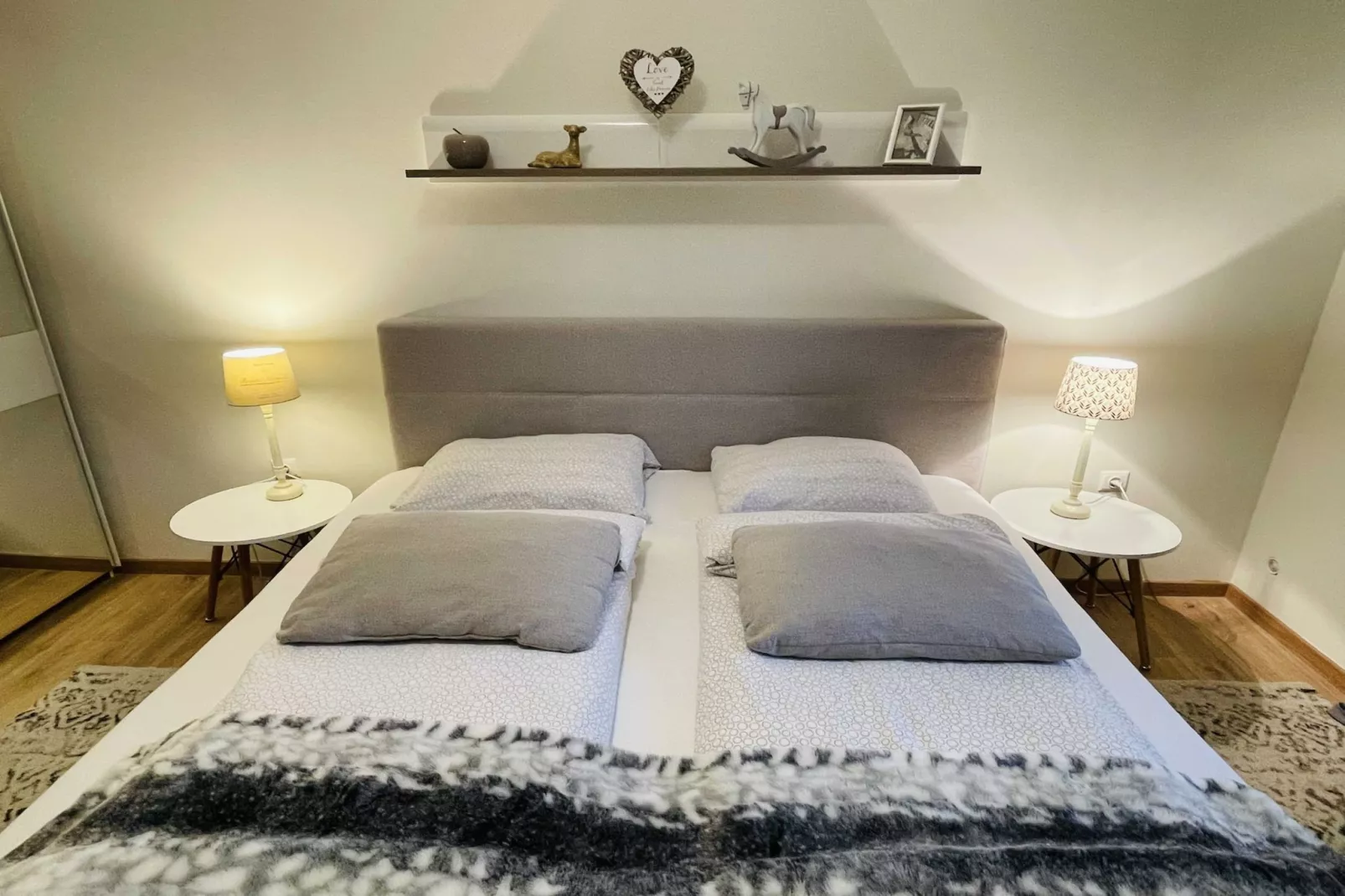 Rustic and Radiant Retreat Apartments with Terrace - Classic One Bedroom Apartment with Terrace (owner app 12)-Bedroom