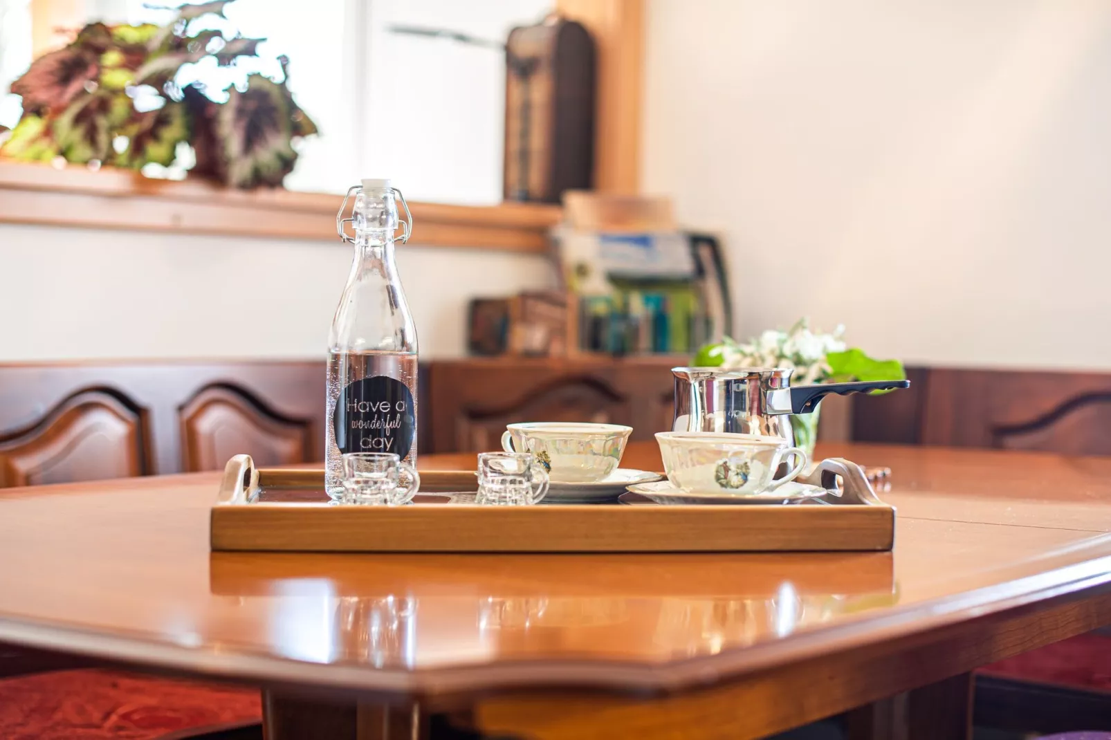 Holiday Home Slap with Sauna and BBQ - Two Bedroom Holiday Home-Dining room