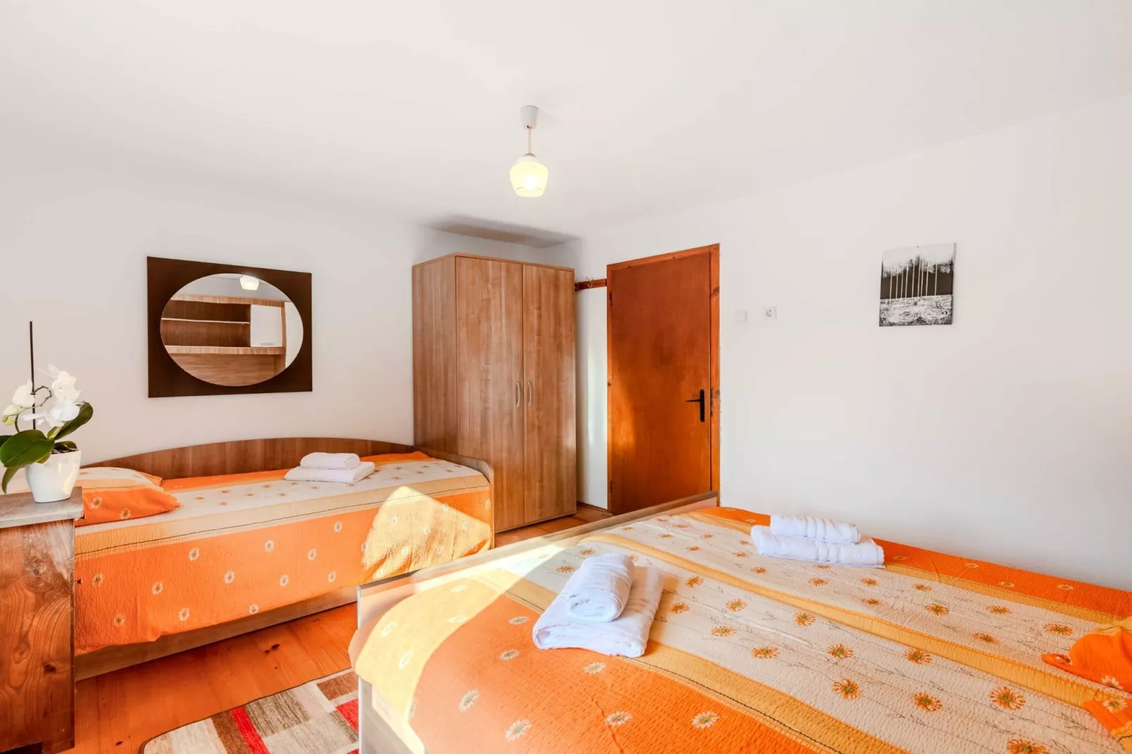 Nature Hideaway Holiday Homes with Sauna - Two Bedroom Holiday Home (owner Liza)-Bedroom