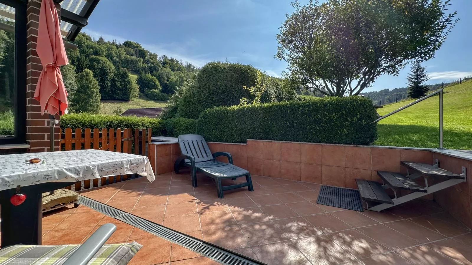 Talblick-Terrasse / balcon