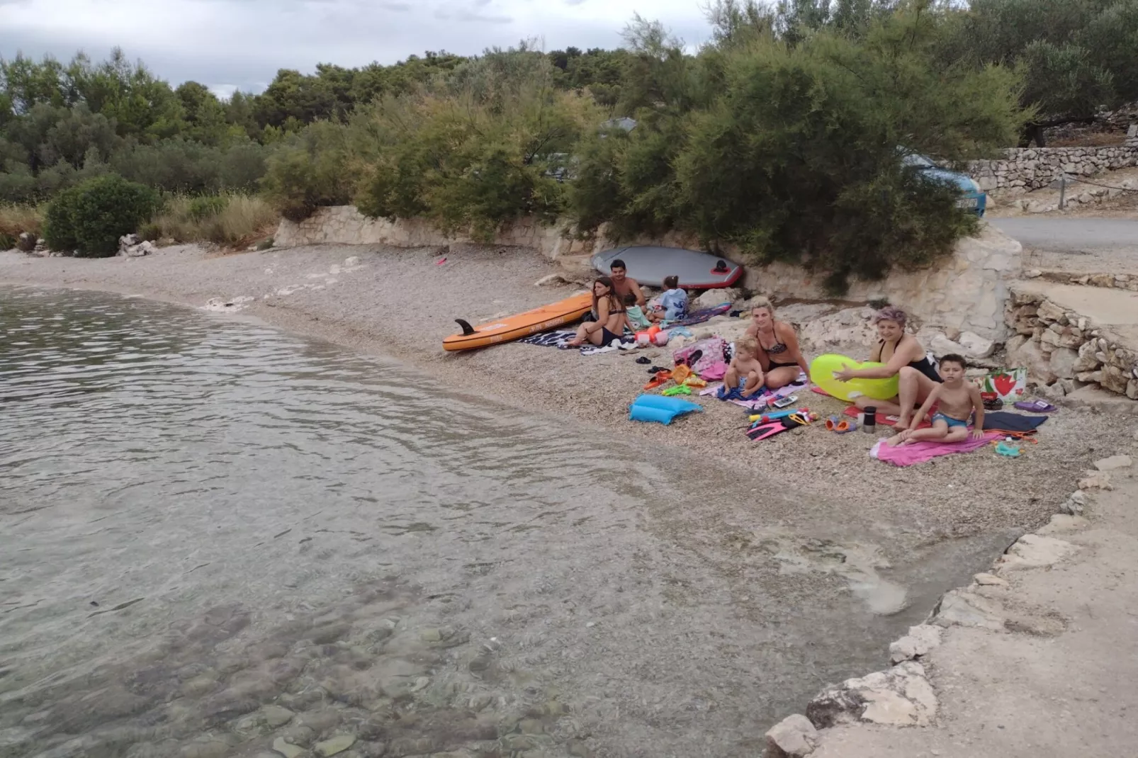 Apartment Ana Gradina - Vela Luka - Two Bedroom Apartment With Terrace And Sea View-View