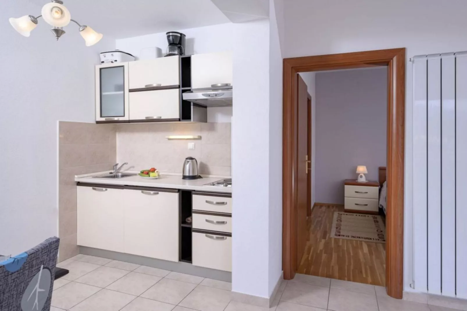 One Bedroom Apartment with Balcony and Sea View 2-Küche